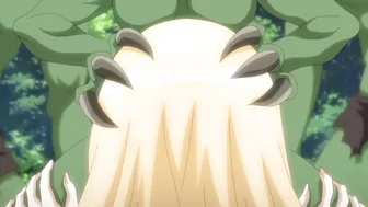 Hentai goblins gangbang a traveling maiden in their den.