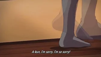 Hentai slut gets brutally gangbanged in every hole.