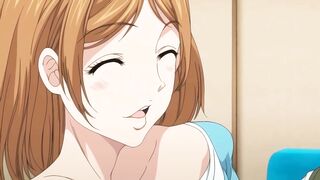 Married man indulges in hentai orgy with landlady.