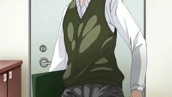 Married man indulges in hentai orgy with landlady.