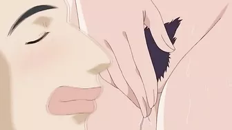 His stepbrother banged her as they watched their mother have sex with two hentai men.