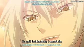 Hentai video shows a beast with tentacles raping a busty woman.