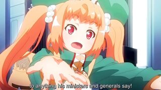 Hentai video - Kuroinu 2 ep1 - Demon queen gets gang-banged by sycophants until jizz explosion.