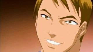 Cheating wife enjoys rough sex with strangers wearing masks on hentai porn.
