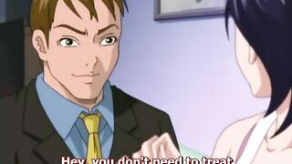 Cheating wife enjoys rough sex with strangers wearing masks on hentai porn.