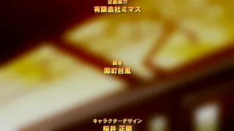 Hentai video - Busty slut gagged and fingered by multiple men on a train.