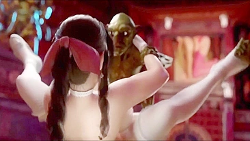 Hentai video - Don Corneo's Underground Arena - Tifa Lockhart and Honoka get gangbanged by monsters.