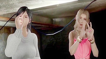 Hentai video - Don Corneo's Underground Arena - Tifa Lockhart and Honoka get gangbanged by monsters.