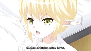 Crossbreeding Assistance 2 - A busty elf is sexually assaulted while sleeping next to her friend. #Hentai