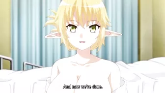 Crossbreeding Assistance 2 - A busty elf is sexually assaulted while sleeping next to her friend. #Hentai