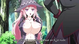 Ruvyrias, a holy knight with a big dick, is ambushed by sneaking orcs who fuck pissing elves in hentai scenes.