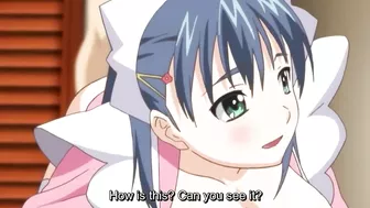 Hentai teens in sexy schoolgirl outfits engage in steamy group sex.