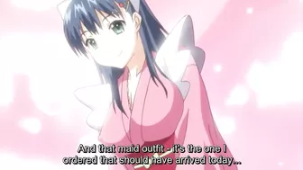 Hentai teens in sexy schoolgirl outfits engage in steamy group sex.