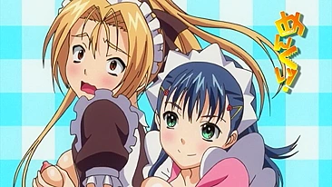 Hentai teens in sexy schoolgirl outfits engage in steamy group sex.