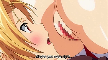 Hentai teens in sexy schoolgirl outfits engage in steamy group sex.