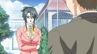 Sextra Credit 1 - A sexy hentai swim coach gets gangbanged by horny students.