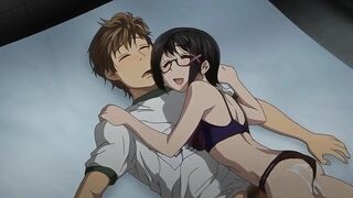 Hentai video - Blackmailed schoolboy gets fucked by cute teen in sports room.