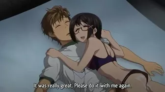 Hentai video - Blackmailed schoolboy gets fucked by cute teen in sports room.