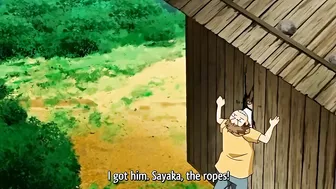 Hentai video - Blackmailed schoolboy gets fucked by cute teen in sports room.