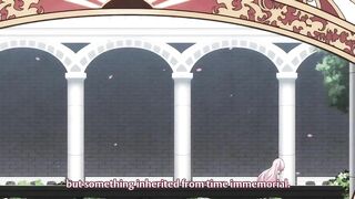 Hero fucks his harem bitches as demon girl looks on in hentai fantasy.