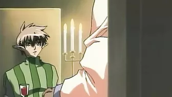 Elven warriors battle demonic forces that seek to corrupt both elves and cat-like humanoids in a hentai fantasy world.