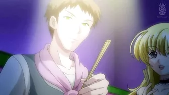 Honest girl seduced by hentai gangbang group.