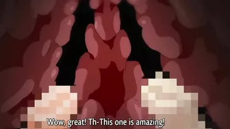 Ninja Botan 2 features a steamy scene where two female ninjas are double-penetrated by villagers in an erotic gangbang.