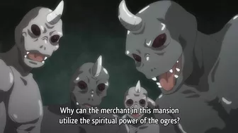 Ninja Botan 2 features a steamy scene where two female ninjas are double-penetrated by villagers in an erotic gangbang.