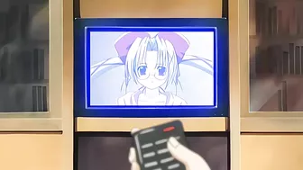 Hentai waitresses battle in a gangbang, winner and loser both get fucked.