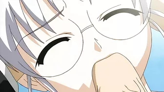 Hentai waitresses battle in a gangbang, winner and loser both get fucked.