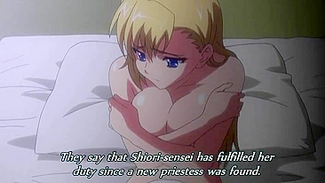 Hentai schoolgirl gets double-teamed and filled with cum.