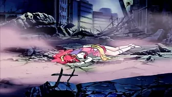 Hentai sex scene with a sexy teen in a swimsuit getting fucked in a public shower.