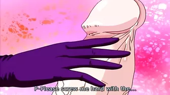 Hentai sex scene with a sexy teen in a swimsuit getting fucked in a public shower.