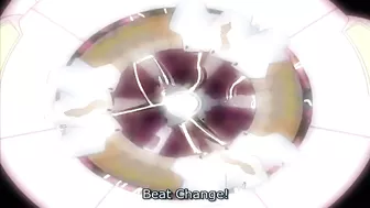 Hentai sex scene with a sexy teen in a swimsuit getting fucked in a public shower.