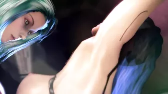 Ninjas and hentai come together in a steamy public train ride with multiple partners.