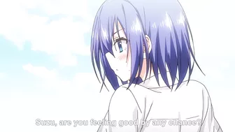 Hentai twin sisters give a steamy birthday threesome in Love Me - Kaede to Suzu 2.