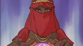 Frantically frustrated female Yuri enjoys pussy licking with a strap-on. #Hentai