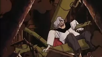 Frantically frustrated female Yuri enjoys pussy licking with a strap-on. #Hentai