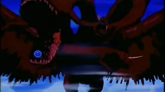 A father saves his daughter from being sexually assaulted by animals in a hentai film.