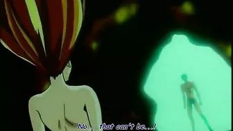 A father saves his daughter from being sexually assaulted by animals in a hentai film.