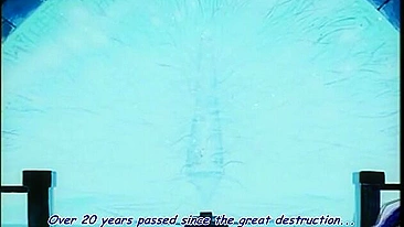 A father saves his daughter from being sexually assaulted by animals in a hentai film.