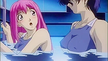 Hentai video shows swimming girl with tentacle sexually assaulting virgin teen.
