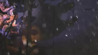 Tina Armstrong gets ravaged by giant undead creatures with massive cocks in a hentai-style porn scene.