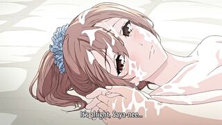 Hentai sisters gangbang and orgy on camera.