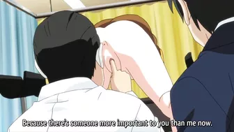 Dr. Maro's patient's wife was double-penetrated and bound while her husband watched on a hentai website. Dr. Maro's patient's wife was double-penetrated and bound while her husband watched on a hentai website.