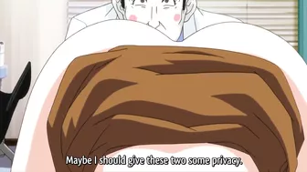 Dr. Maro's patient's wife was double-penetrated and bound while her husband watched on a hentai website.