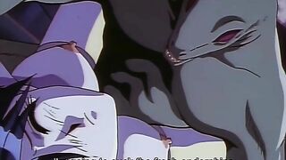 Hentai vampire schoolgirls defeat sex demons in a metropolis.