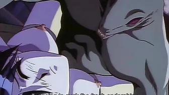 Hentai vampire schoolgirls defeat sex demons in a metropolis.