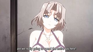 Hentai sex friends with busty beauties in public!