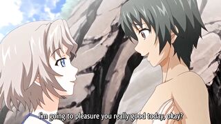 Hentai sex friends with busty beauties in public!